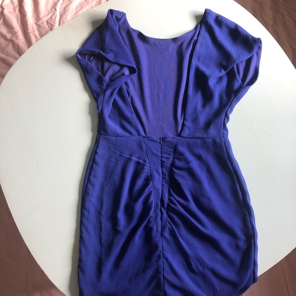 Silence + Noise Backless Indigo Mini Dress - Picture 3 of 3